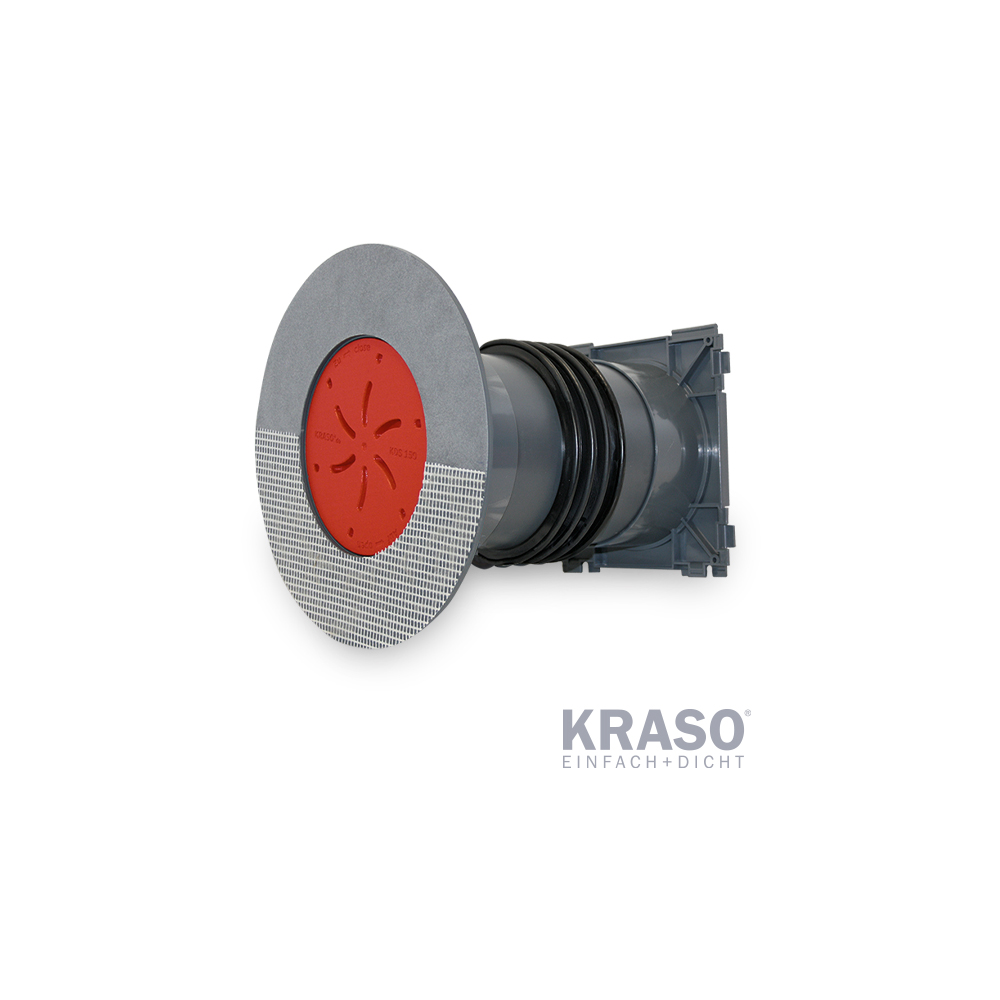 KRASO Cable Penetration KDS 150 as double wall penetration with trowel flange (piece)