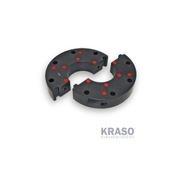 KRASO Plastic Flange Plate Type KFP - split - (piece)