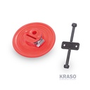 KRASO Wall Collar Lightning Protection Duo